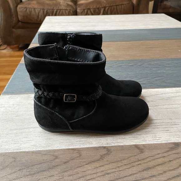 Girls black booties - Picture 2 of 5